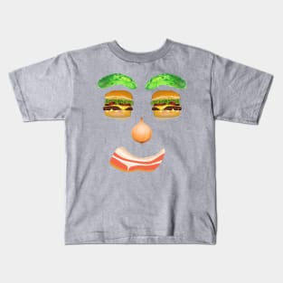 Burger Face Kids T-Shirt
